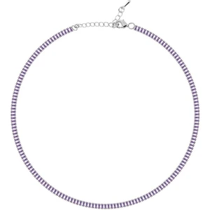 Merano Design 4mm Mor Baget Choker