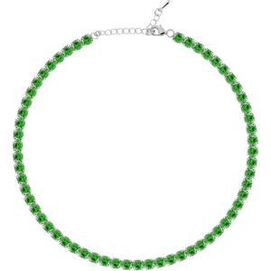 Merano Design 5mm Yeşil Su Yolu Choker