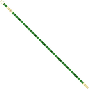 Merano Design 4mm Yeşil Su Yolu Bileklik