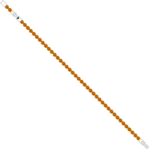 Merano Design 4mm Turuncu Su Yolu Bileklik