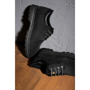 Durable  Deri Nubuk Bağcıklı Erkek Bot