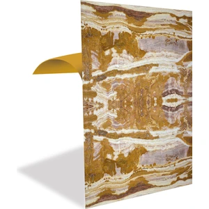 Kendinden Yapışkanlı Etnik Mermer Desenli Pvc Panel 41X62 cm (4 Adet) 1 M²