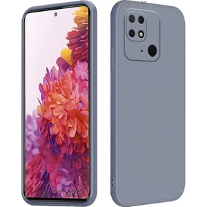 M.TK Moveteck Xiaomi Redmi Poco C40 Uyumlu Kılıf Kamera Lens Korumalı Içi Kadife Silikon Iz Yapmaz Ipeksi His Liquid Renkli Yumuşak Silikon Lansman