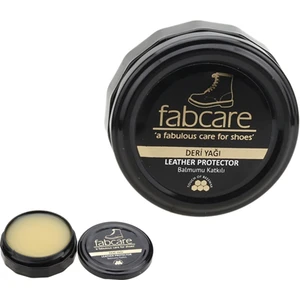 5002 Fabcare Deri Yağı Balmumu Katkılı 50 Ml-Naturel