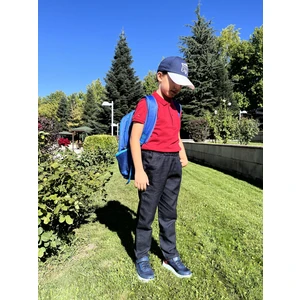 Çağla Kurt Erkek Çocuk Lacivert Okul Pantolonu