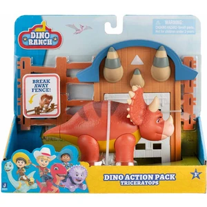 Dino Ranch Aksiyon Paketi DNA05000 - Triceratops
