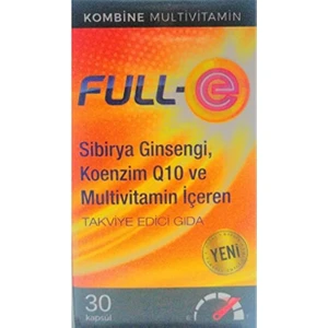 Full-E Multivitamins And Minerals 30 Capsules