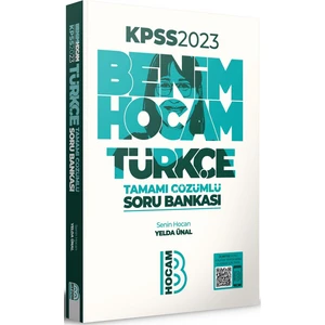Benim Hocam Yayınları KPSS 2023 Türkçe Tamamı Çözümlü Soru Bankası