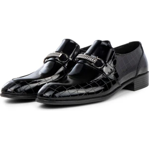 Lunta Deri Erkek Klasik Ayakkabı Loafer Klasik Ayakkabı