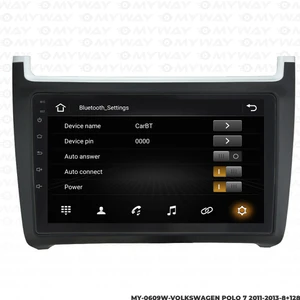 Volkswagen Polo Android Carplay Multimedya Navigasyon Ekran Teyp 8GB+128GB