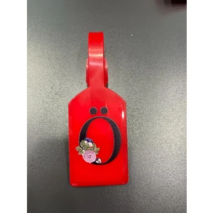 Seyahat Aksesuar Ö Harf Kırmızı Bavul Etiketi,valiz Etiketi,kartlık,isimlik,bagaj Etiketi