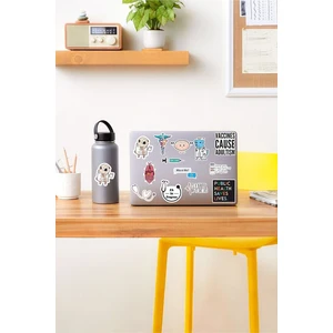 Kt Grup Doktor Medicine Temalı Laptop Notebook Tablet Sticker Set 1