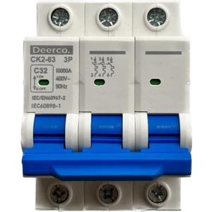 Ck2-63  3p C32 10kA Otomatik Sigorta