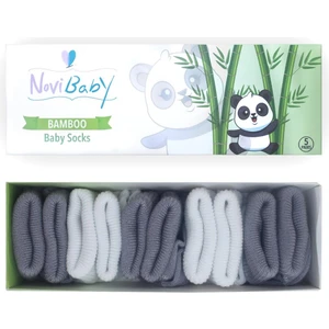 5'li Bambu Yenidoğan Bebek Çorabı I Cloudy I 0-6 Ay