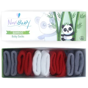 5'li Bambu Yenidoğan Bebek Çorabı I Windy I 0-6 Ay