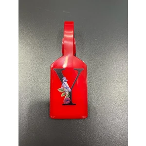 Seyahat Aksesuar Y Harf Kırmızı Bavul Etiketi,valiz Etiketi,kartlık,isimlik,bagaj Etiketi