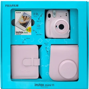 Instax Mini 11 Kare Albümlü 20'li Filmli Pembe Box