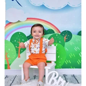 Yasom Tasarım Safari Şortlu Doğum Günü Kıyafeti