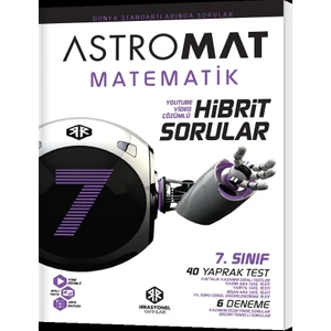 Hız ve Renk Yayınları Astromat 7. Sınıf Matematik Hibrit Soru Bankası