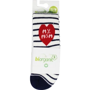Biorganic Mom And Dad Havlu Külotlu Çorap 68418 Ekru