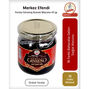 Merkez Efendi Mesir Macunu Ginsengli Macun 43 Gr Süper Güç Çanta Boy