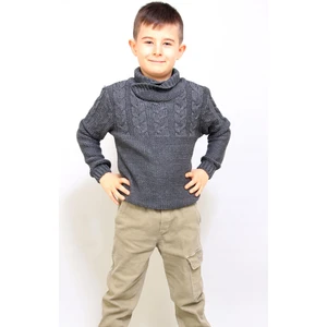 Alexander Gardi Şal Yaka Çocuk Kazak (C20-18573)