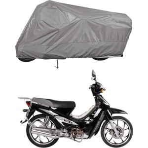 Kuba XY100-E Arka Çanta Uyumlu Motosiklet Brandası Motor Brandası (A+ Kalite)