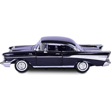 Motormax 1957 Chevy Bel Air Siyah 1:18 Model Araba Fiyatı