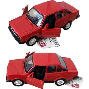 RAD MARKET DAY/6576 ぬいぐるみ5体セット Birlik Oyuncak Metal Murat 131 Model Araç - Kırmızı Fiyatı