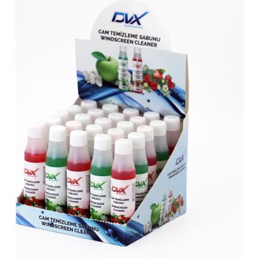 Dvx Cam Sabunu Temizleme Suyu Konsantre 33 ml x 25 Adet Fiyatı