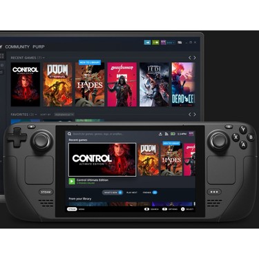 Steam Deck 1 TB Oyun Konsolu Ergonomik Tasarım ve Geniş Fiyatı