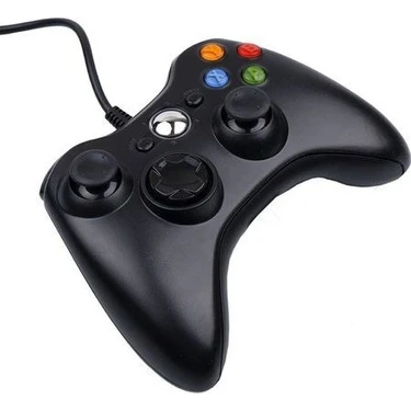 Elvita Xbox 360 Pc Uyumlu Wired Kablolu Kol Gamepad Joystick