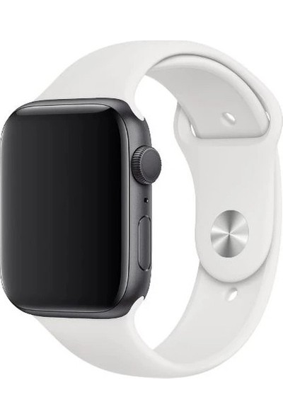 Arazon Apple Watch Seri 7 6 5 4 3 2 Se 42MM / 44MM / 45MM Uyumlu Spor Silikon Kordon