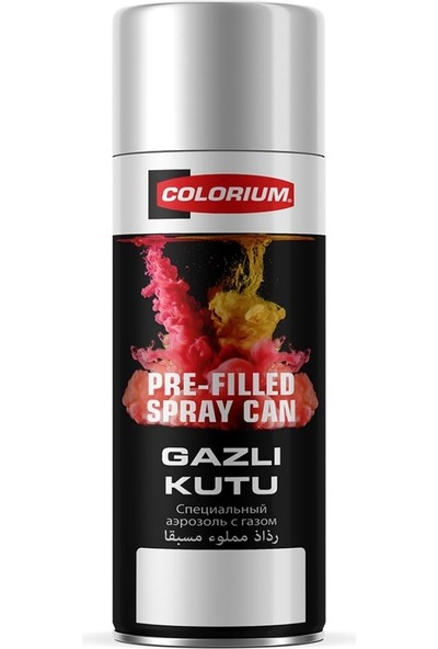 Colorium 213 Ral Renkleri 400 ml Özel Renklendirilmiş Selülozik Parlak Sprey Boya
