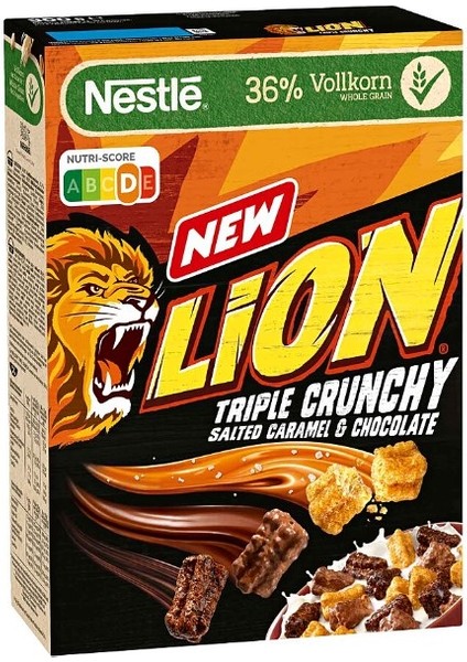 Lion Cereals Triple Crunchy Salted Caramel & Chocolate 300 gr