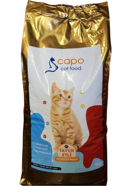 Tavuklu Yetişkin Kedi Maması 15 kg