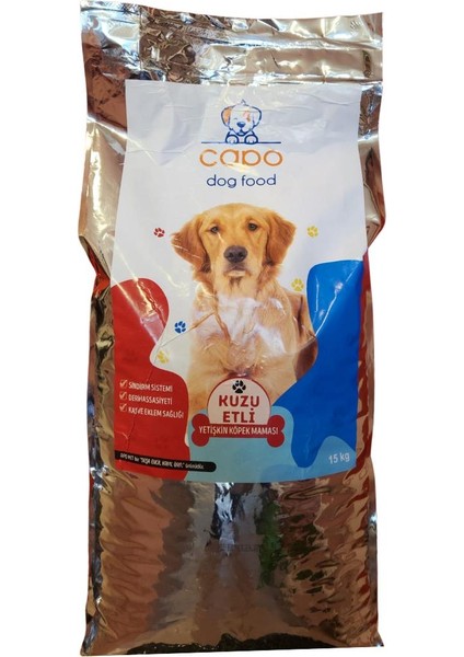 Kuzulu Yetişkin Köpek Maması 15 kg