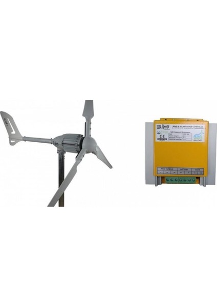 İstabreeze İ 1000 Watt 24 V Rüzgar Türbini + Hibrit Şarj Kontrol Cihazı fırsatları