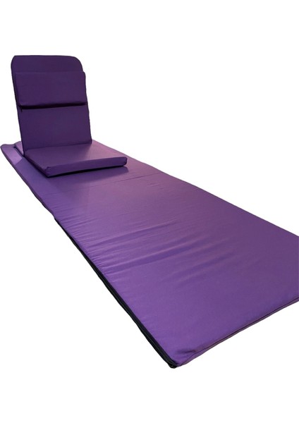 Backjack Meditasyon Sandalyesi Destekli Yer Minderi + 60X180 Kumaş Mat
