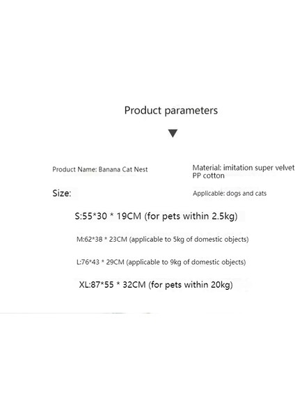 Kaymaz Muz Botu Kedi Yatağı (Yurt Dışından)