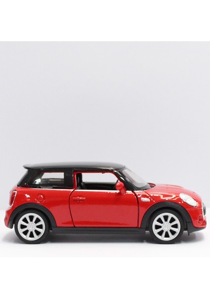 Kırmızı Yeni Mini Cooper Çek Bırak Metal Oyuncak Araba 11CM indirimleri