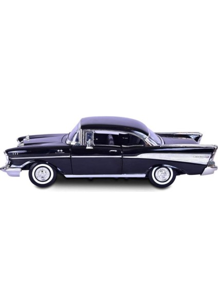 1957 Chevy Bel Air Siyah 1:18 Model Araba fırsatları
