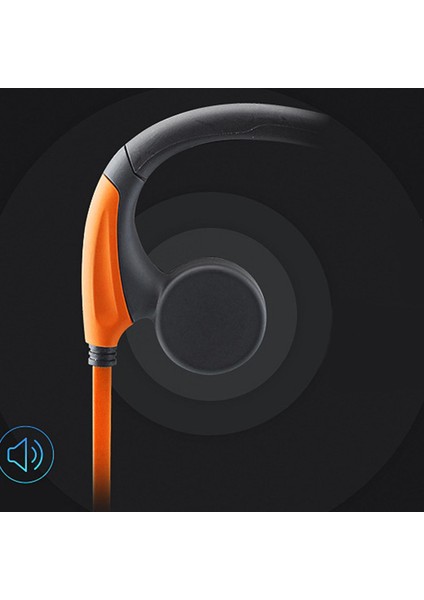 Spor Telefonları Için Kablolu Kulaklık Ses Kontrolü