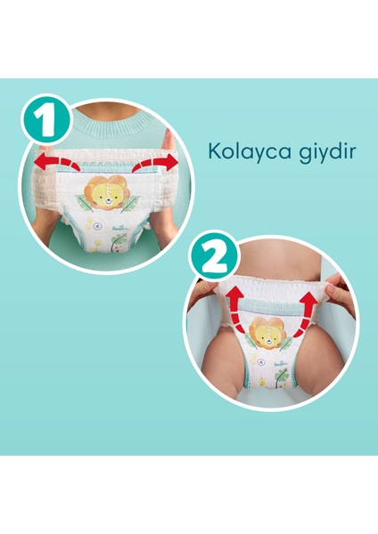 Külot Bebek Bezi 6 Beden 15 Adet Ekstra Large Tekli Paket