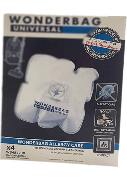 Wonderbag Allergy Care Toz Torbası