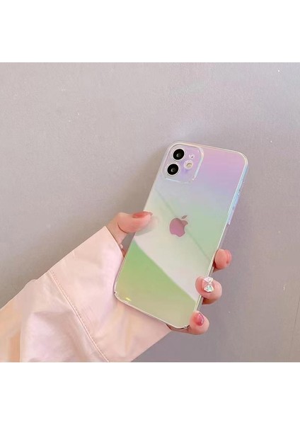 Iphone 14 Plus Gökkuşağı Rainbow Kapak