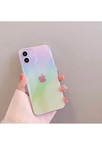 Iphone 14 Plus Gökkuşağı Rainbow Kapak