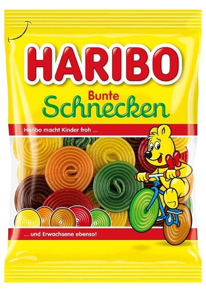 Haribo Bunte Schnecken 160 gr