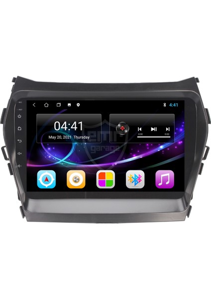 Hyundai İX45 Android 11 Navigasyon Multimedya 2gb Ram Ekran