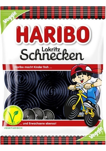 Haribo Lakritz Schnecken 175 gr